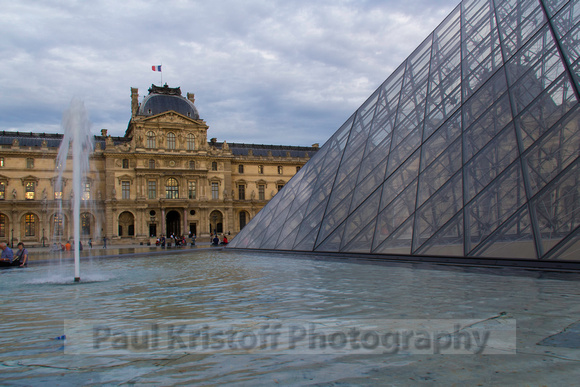 Louvre from outside