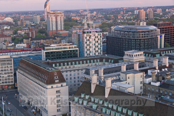 Southeast view from London Eye