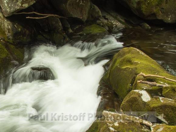 Cascades along Middle Prong Trail