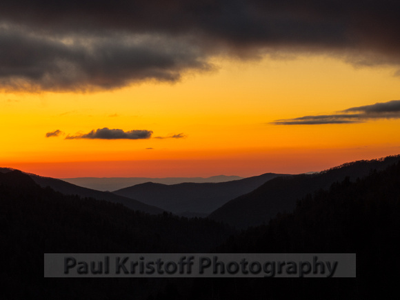 Sunset at Morton Overlook