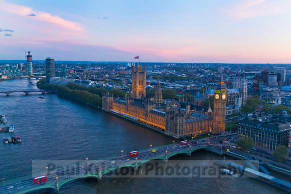 Westminster from London Eye