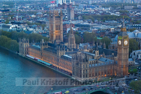 Westminster from London Eye